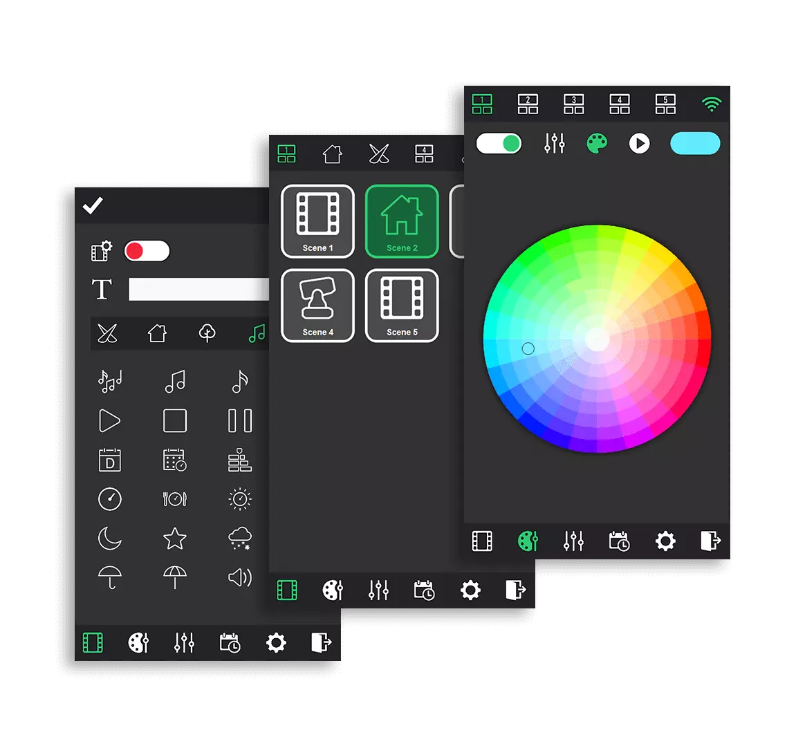 DMX Lighting remote control app 02