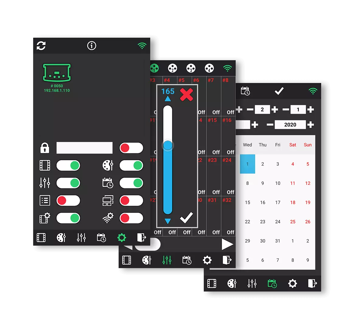 DMX Lighting remote control app 03